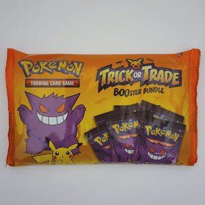1 Complete Sealed Bag Pokemon TCG Trick or Trade BOOster Bundle (40 Booster Pack